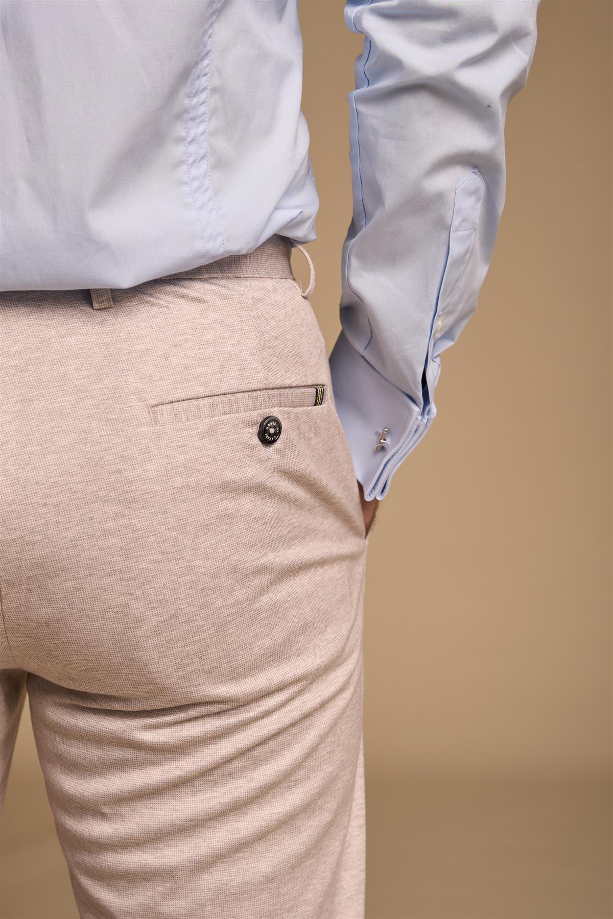 Valencia Trousers Back Pocket Detail