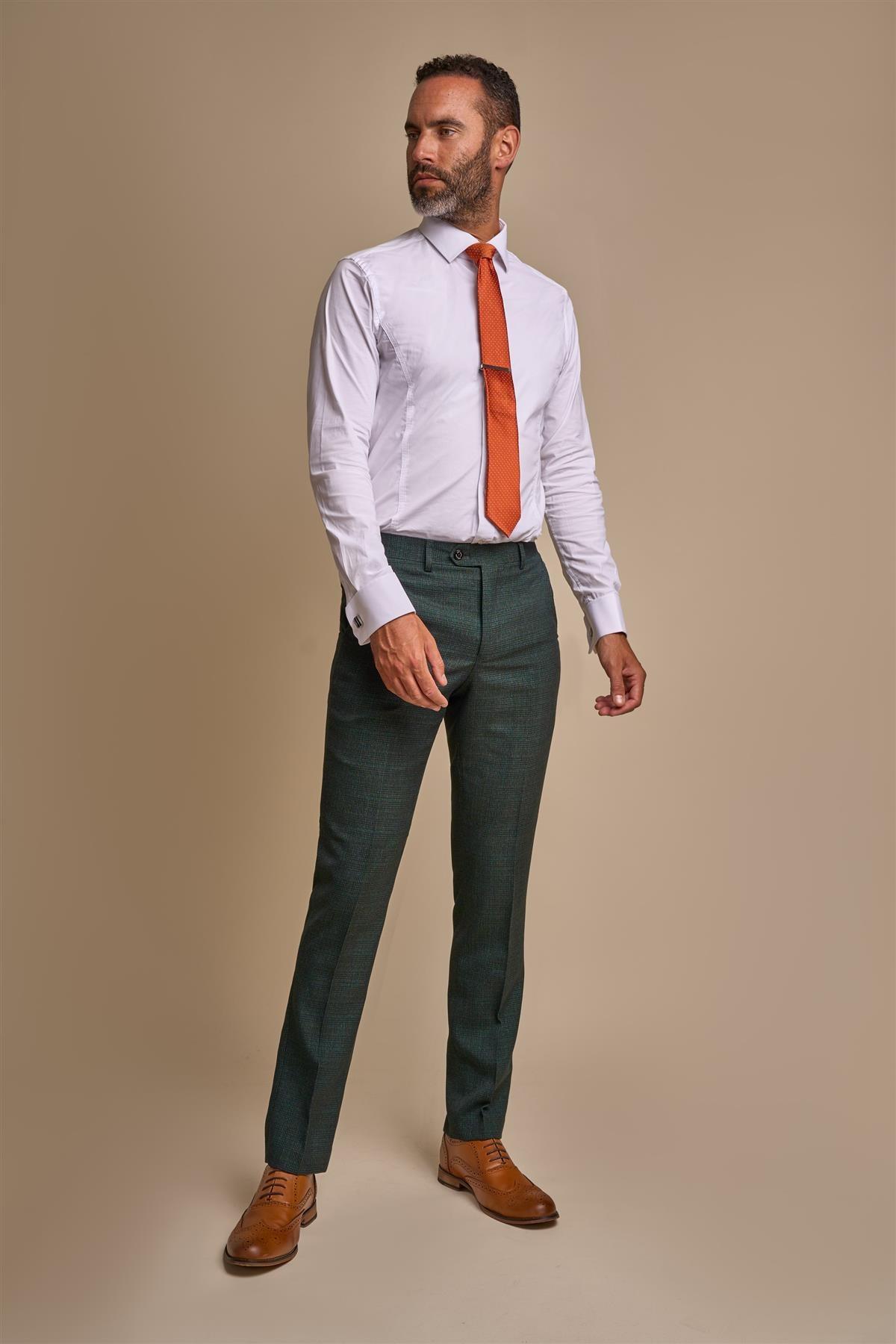 Caridi Olive Trouser Front