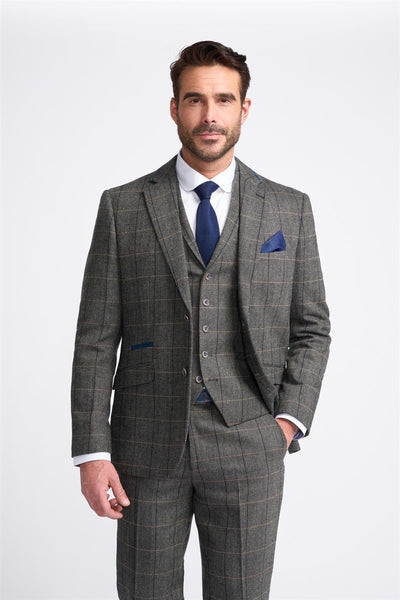 Tweed Check Blazer