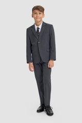 Boys Malibu Charcoal Suit