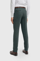 Thomas Lush Olive Tweed Trouser
