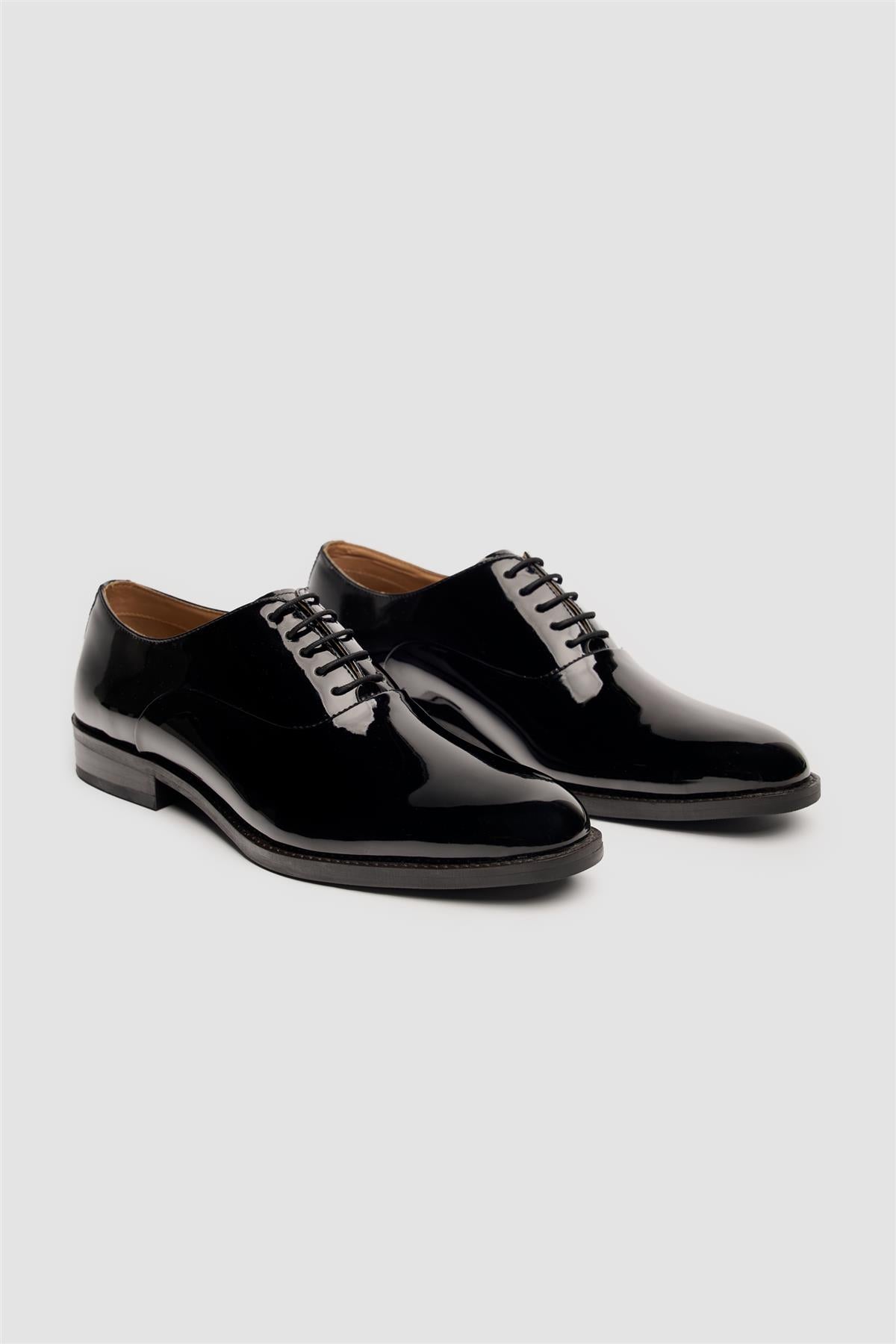 Lanza Black patent Shoes