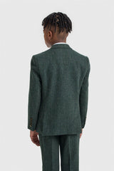 Boys Thomas Lush Olive Suit