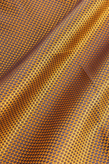 Knitted tobacco pocket square