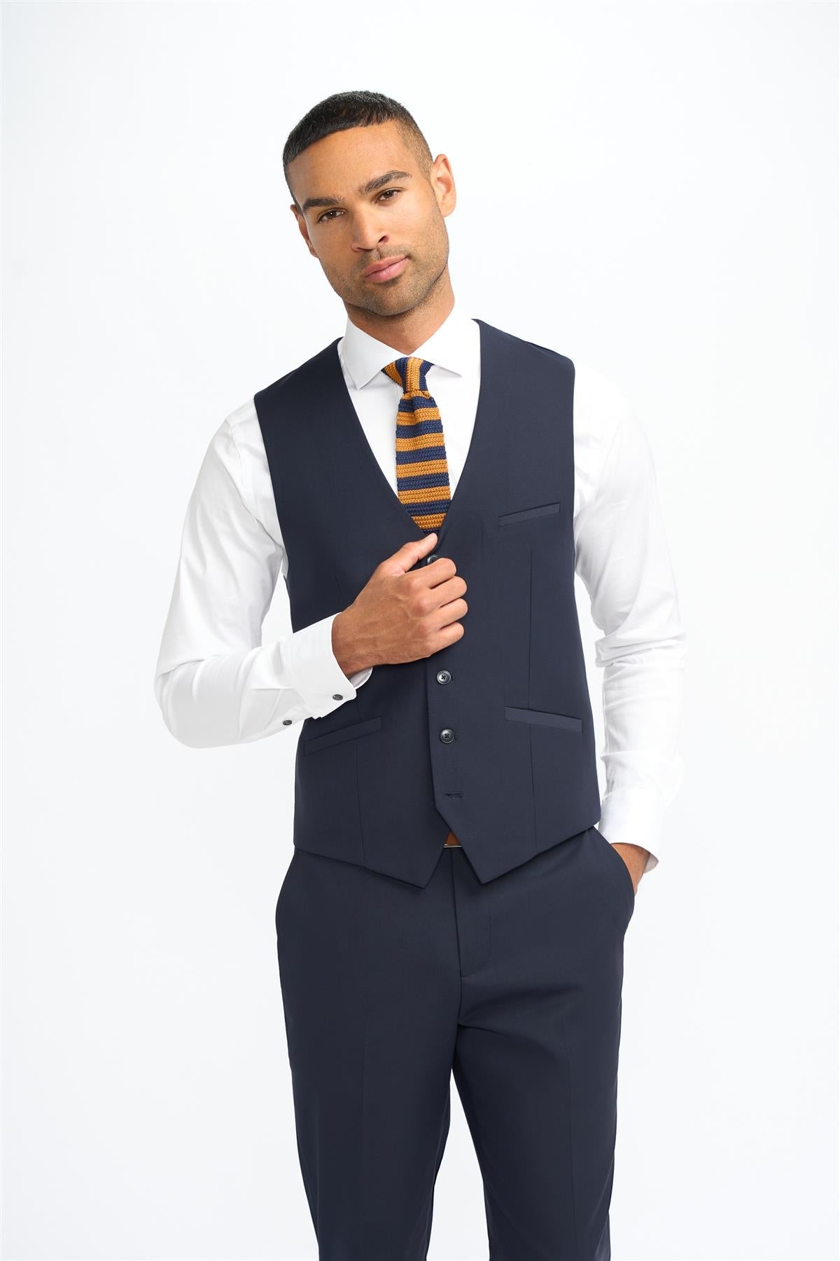 Malibu Navy Three Piece Suit