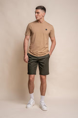Bogart sand T-shirt front