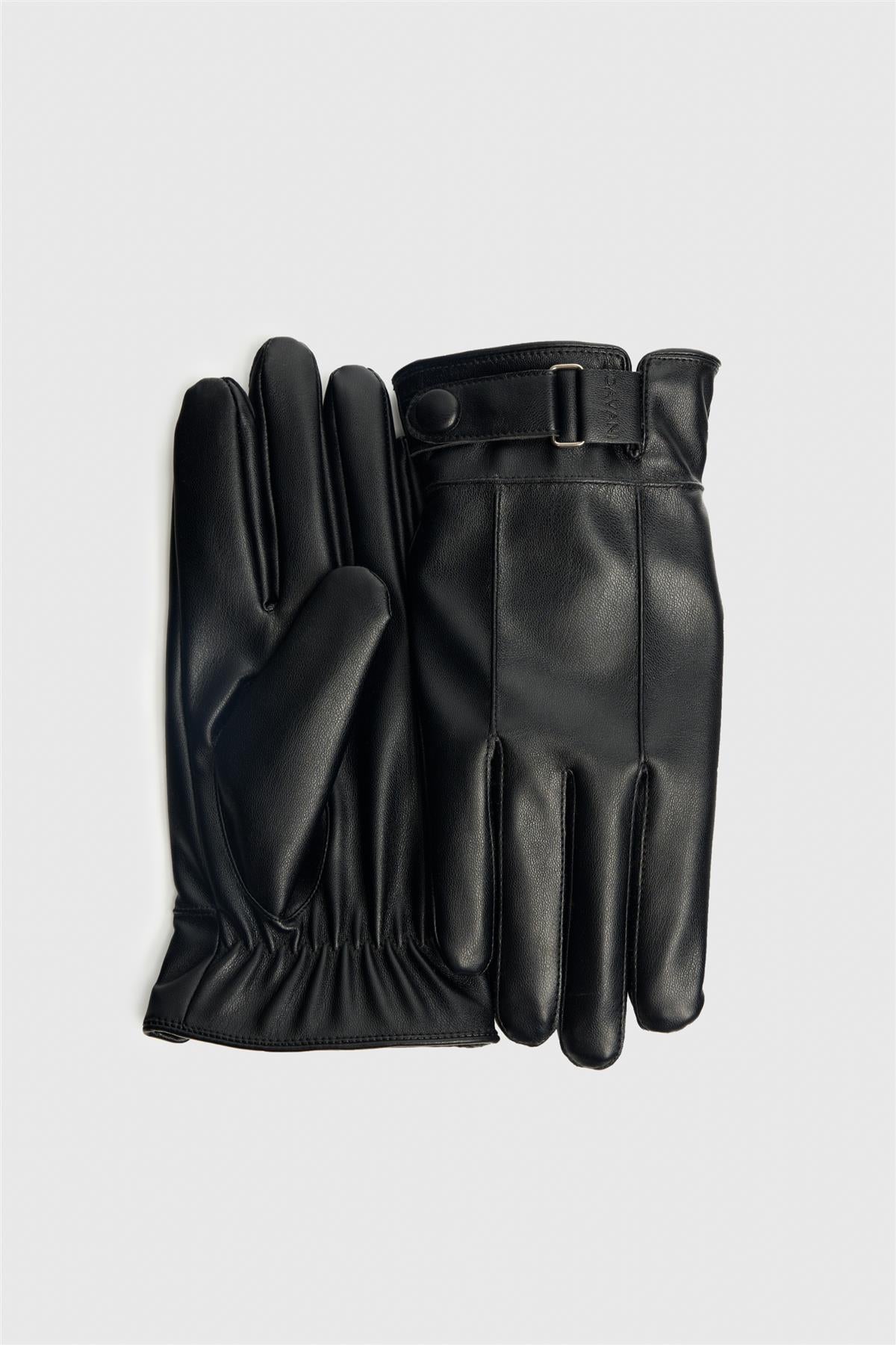 Vegan Leather Gloves