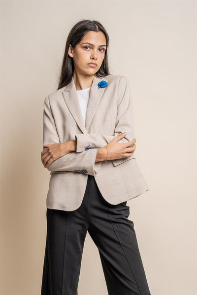 Caridi Check ' s Blazer