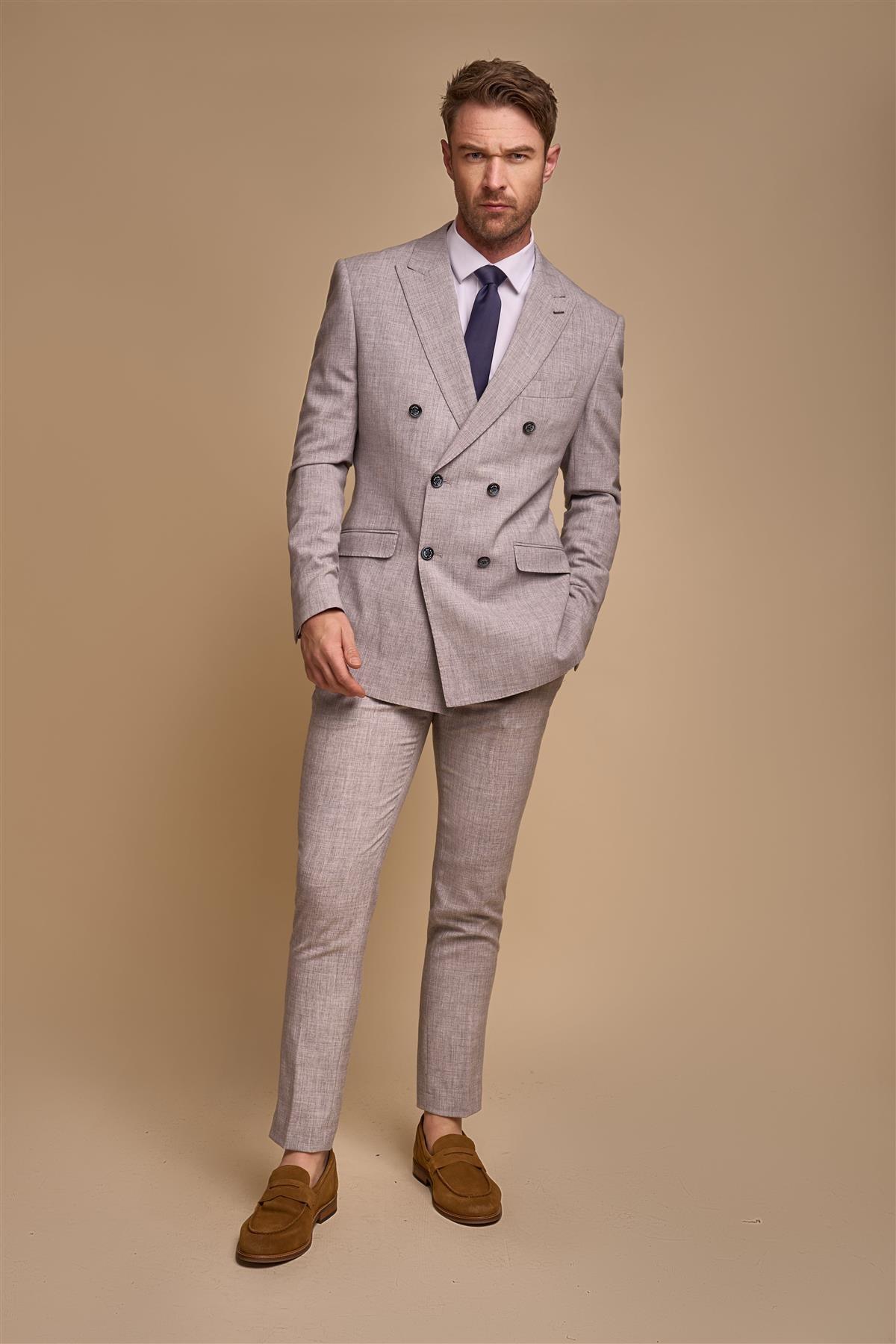 Tokyo double breasted two piece suit  front