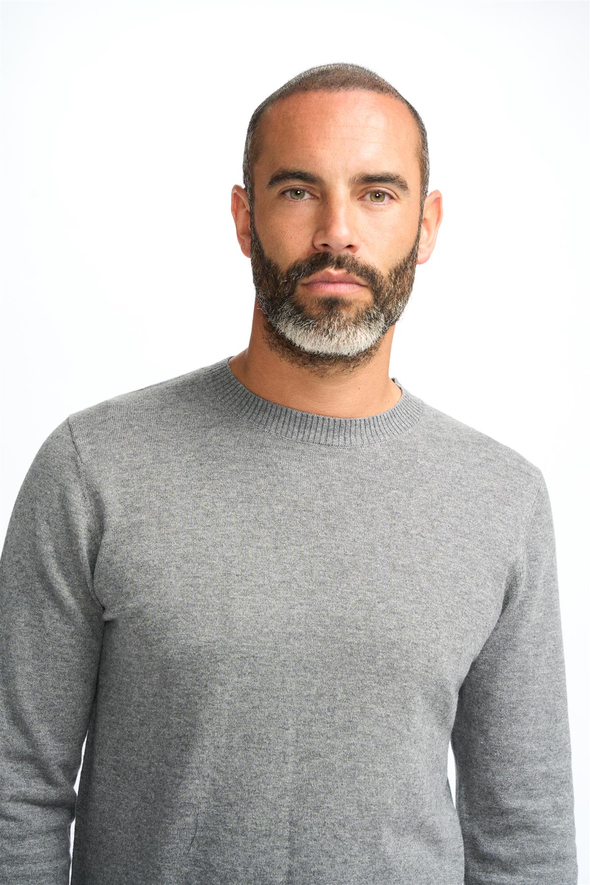 Connall Grey Jumper