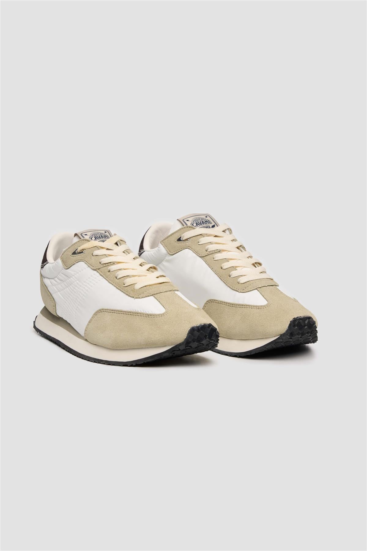 International Runner Cream Lightweight Nylon Trainer