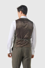 Thomas Sage Tweed Three Piece Suit