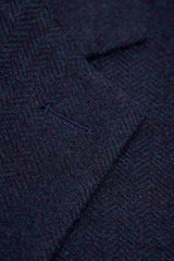 Thomas Navy Tweed Three Piece Suit