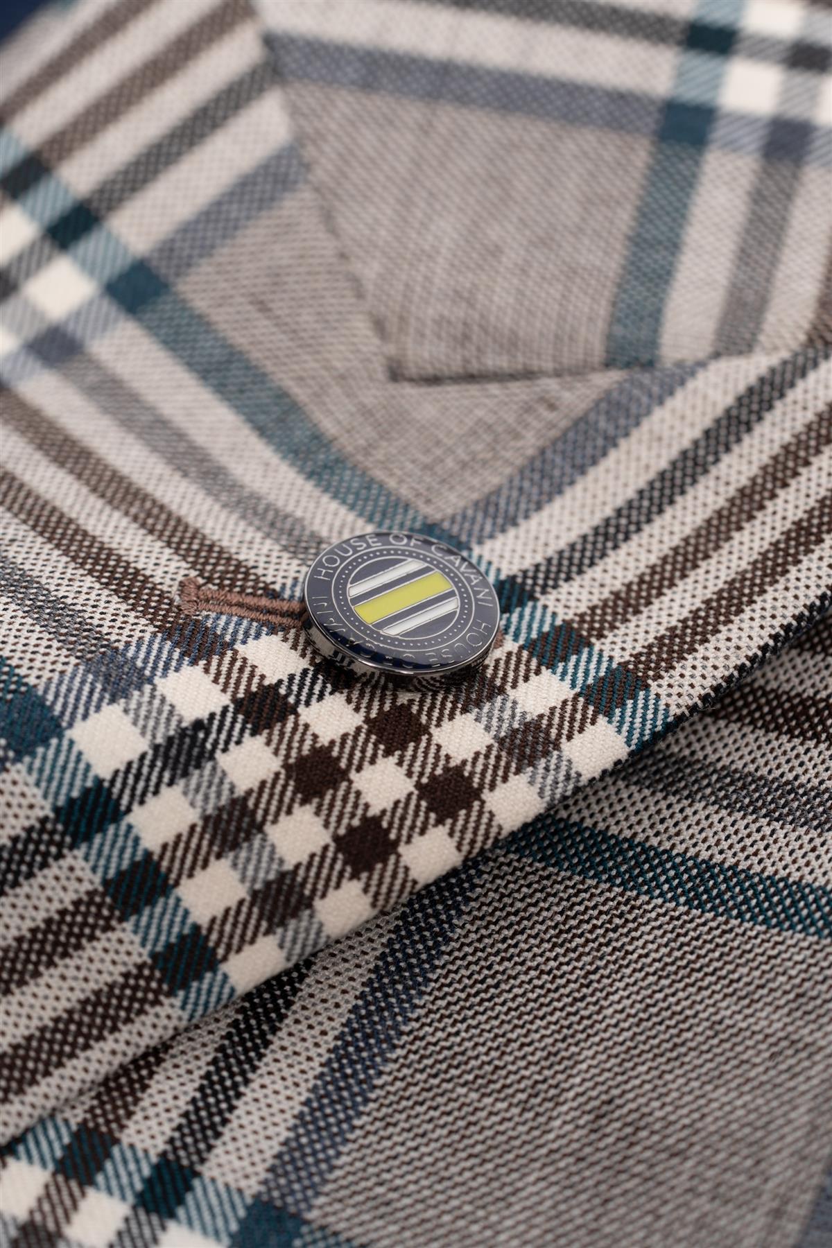 Pietro Beige Blazer - House of Cavani