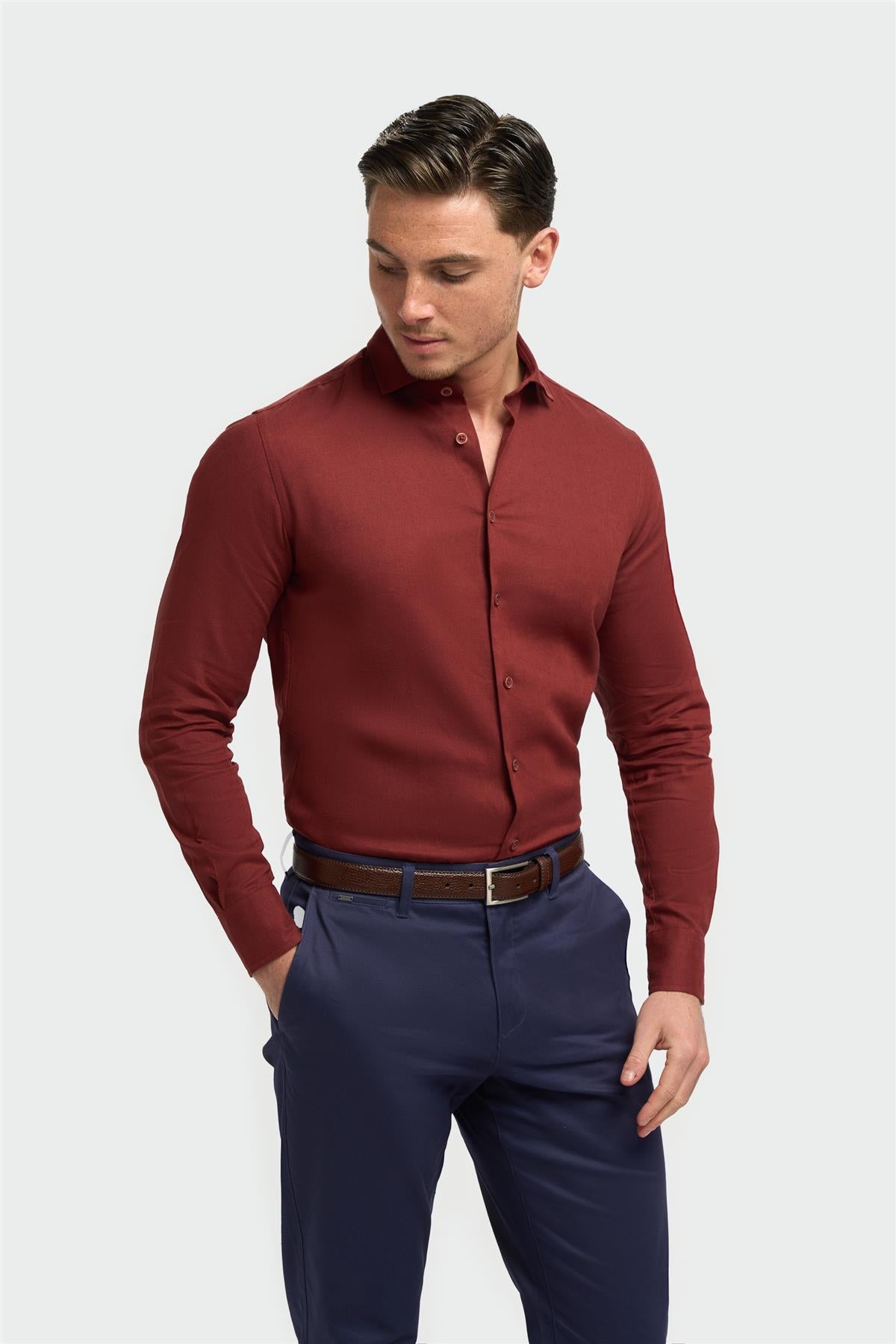 Matera Rust Shirt