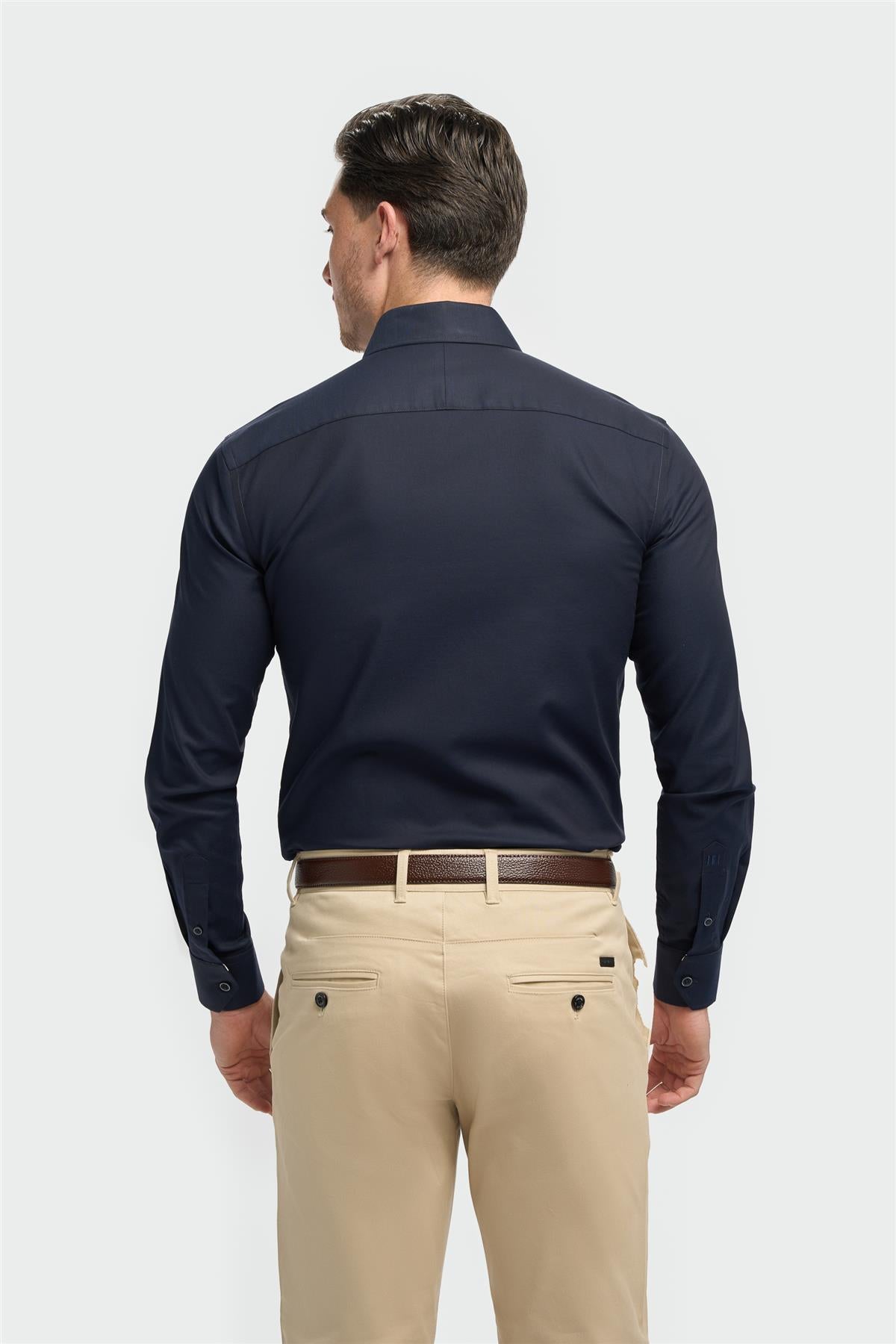 Barnaby Navy Shirt