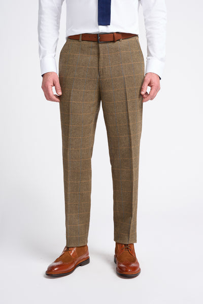 Tweed Check Trousers