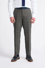Grey Short Tweed Three Piece Suit
