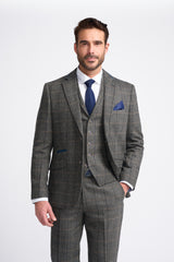 Albert Grey Blazer Front