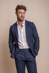 Alvari Navy Two Piece Suit