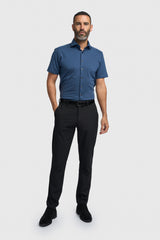 Ashley Blue Short Sleeve Shirt