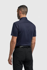 Ashley Navy Short Sleeve Shirt