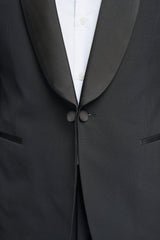 Aspen Black Two Piece Suit - House of Cavani