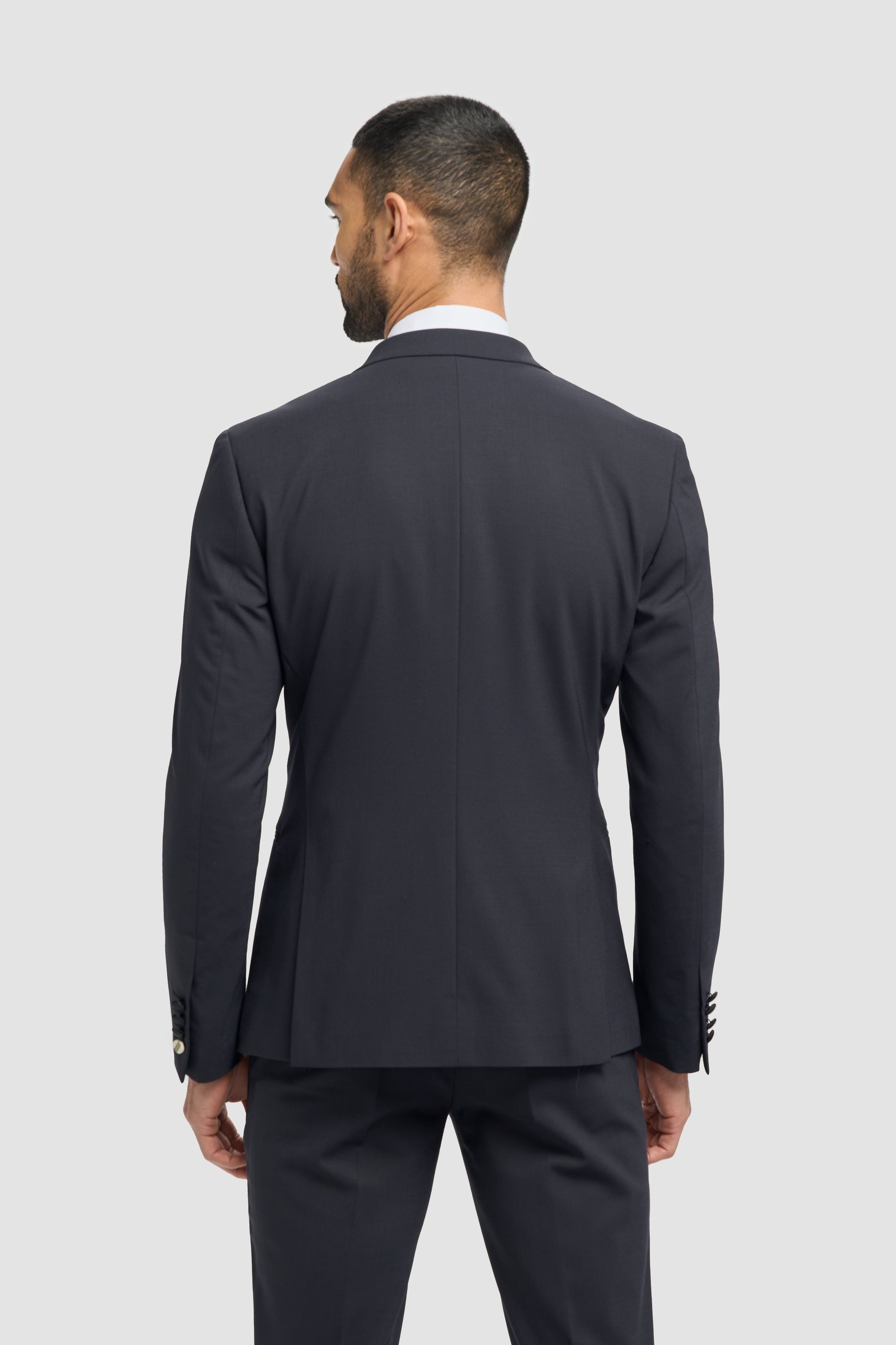 Aspen Midnight Navy Double Breasted Two Piece Suit