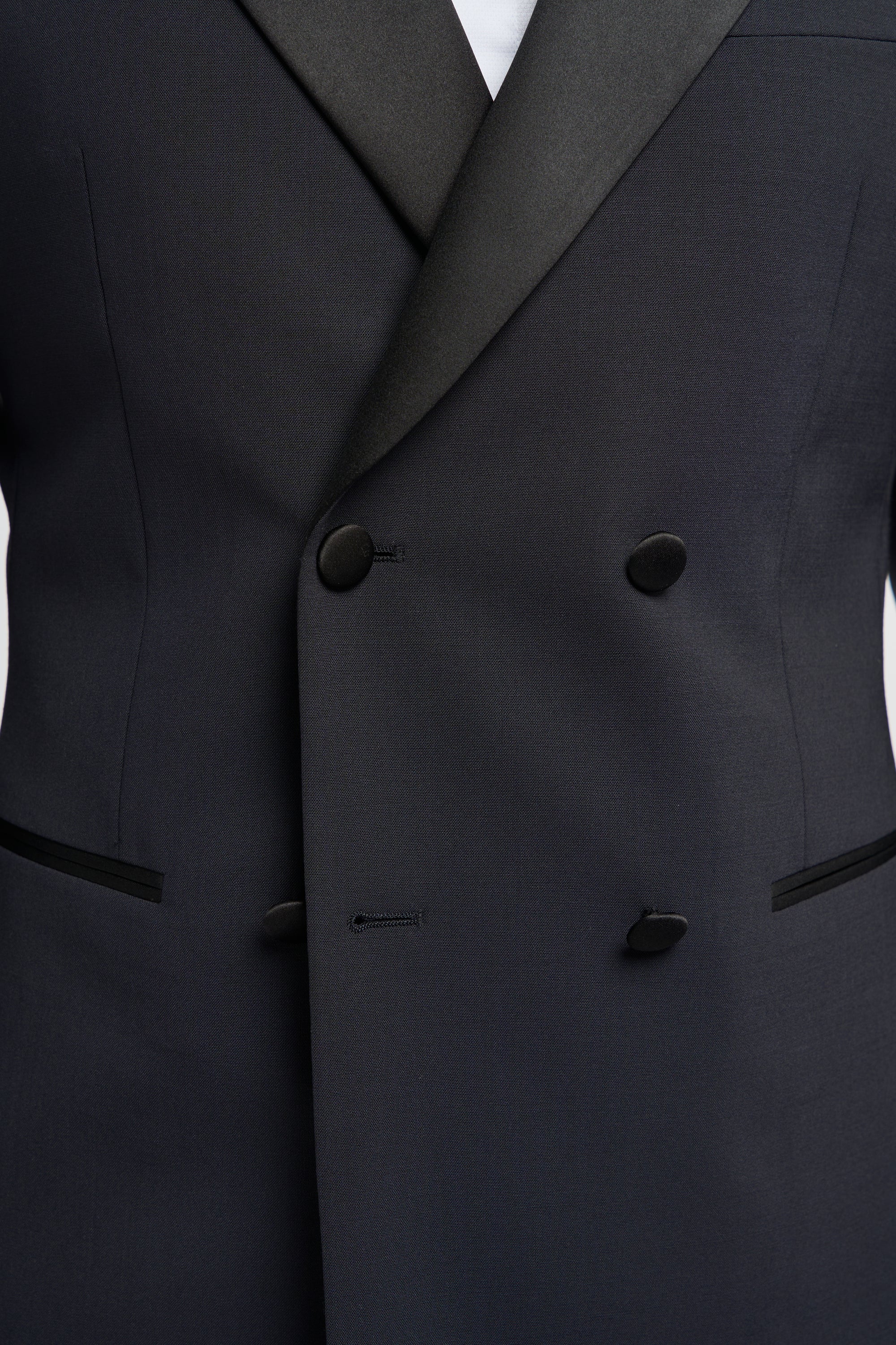 Aspen Midnight Navy Double Breasted Two Piece Suit