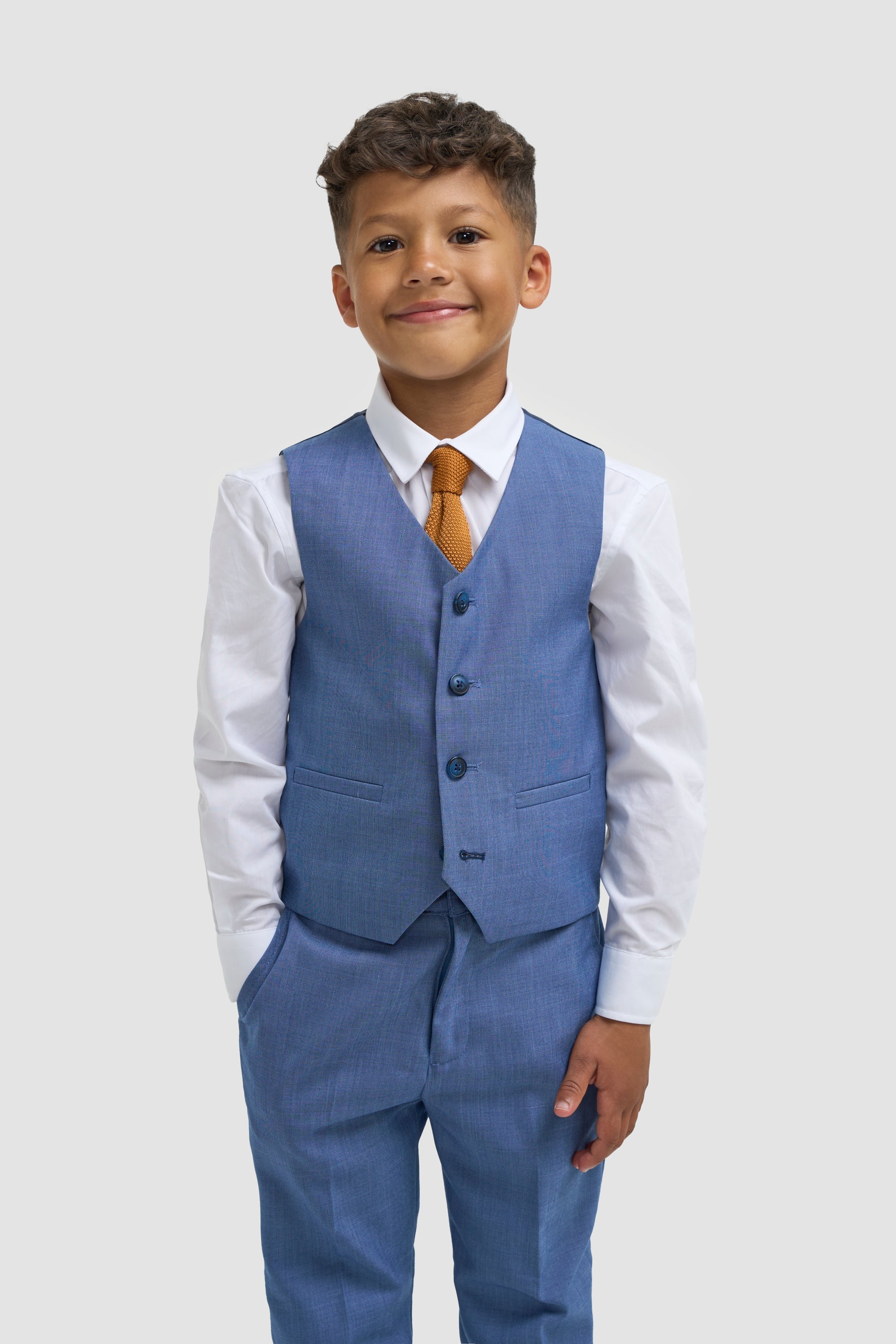 Boys Blue Jay Three Piece Suit