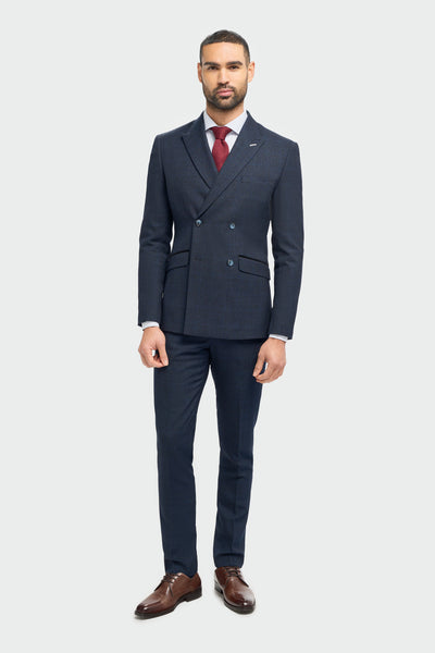 Caridi Double Breasted Two Piece Suit