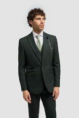 Caridi Olive Short Blazer