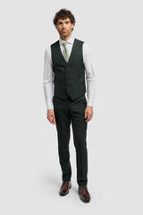 Caridi Olive Waistcoat