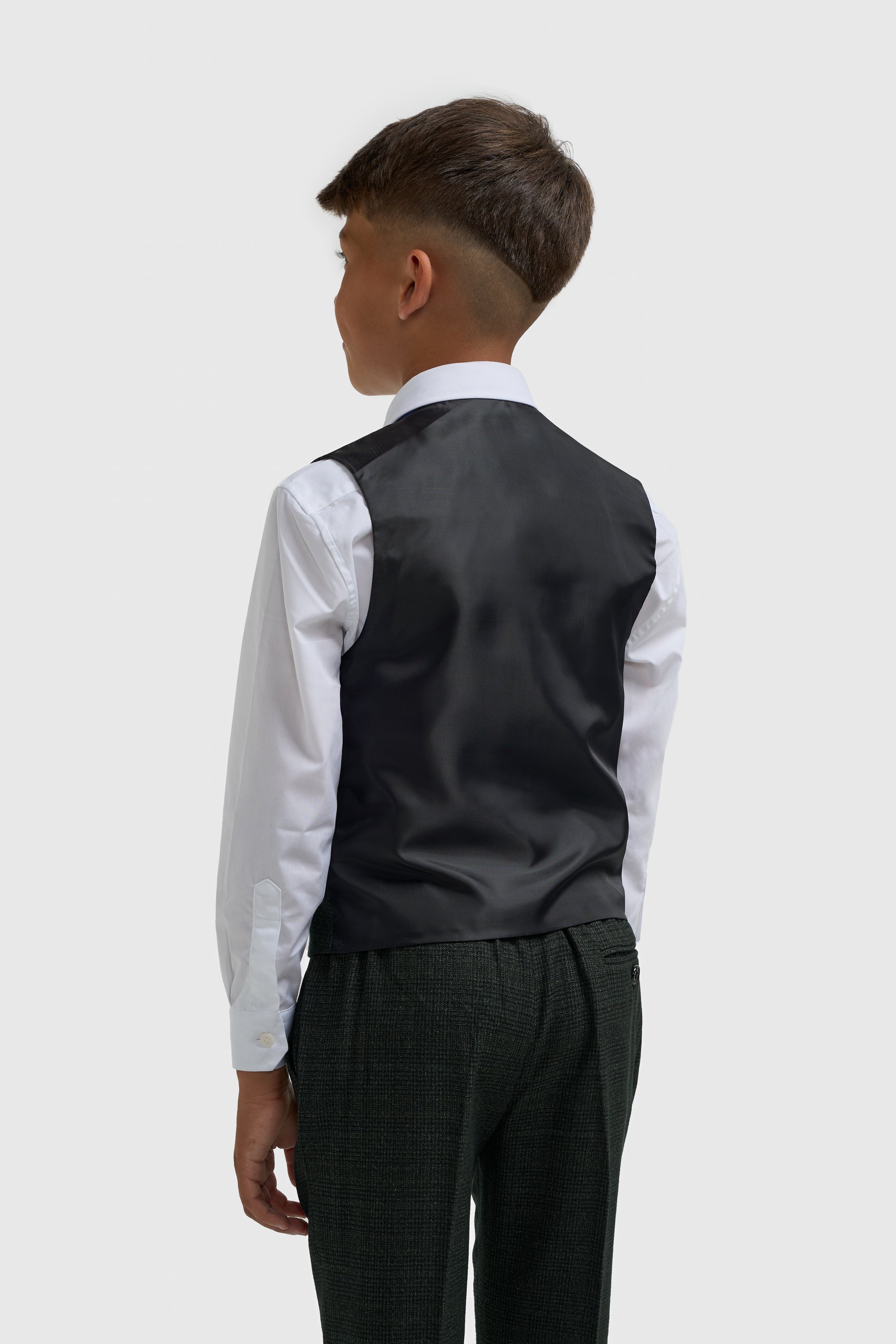 Boys Caridi Olive Three Piece Suit - House of Cavani