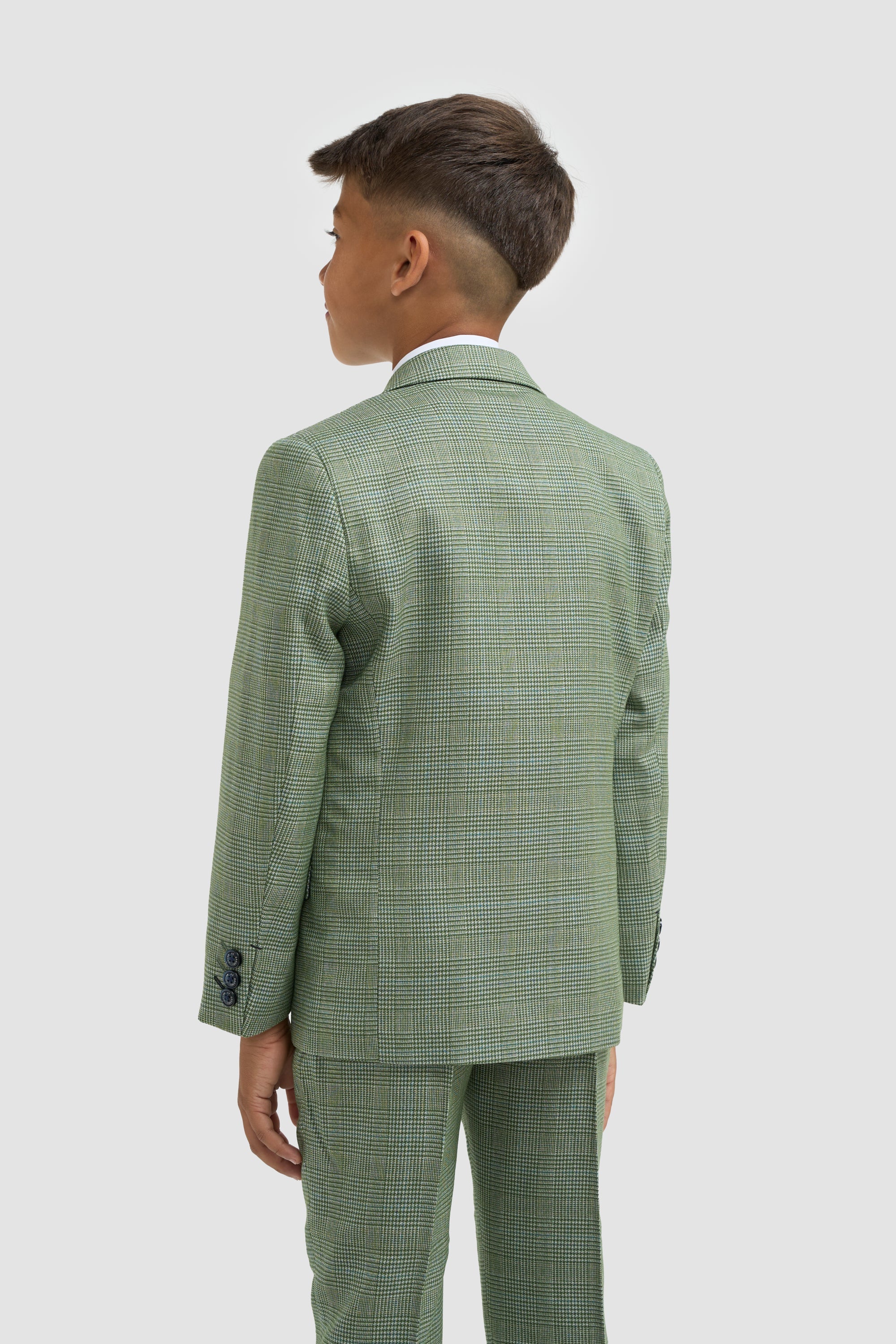 Boys Caridi Sage Three Piece Suit