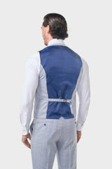 Caridi Sky Regular Check Three Piece Suit