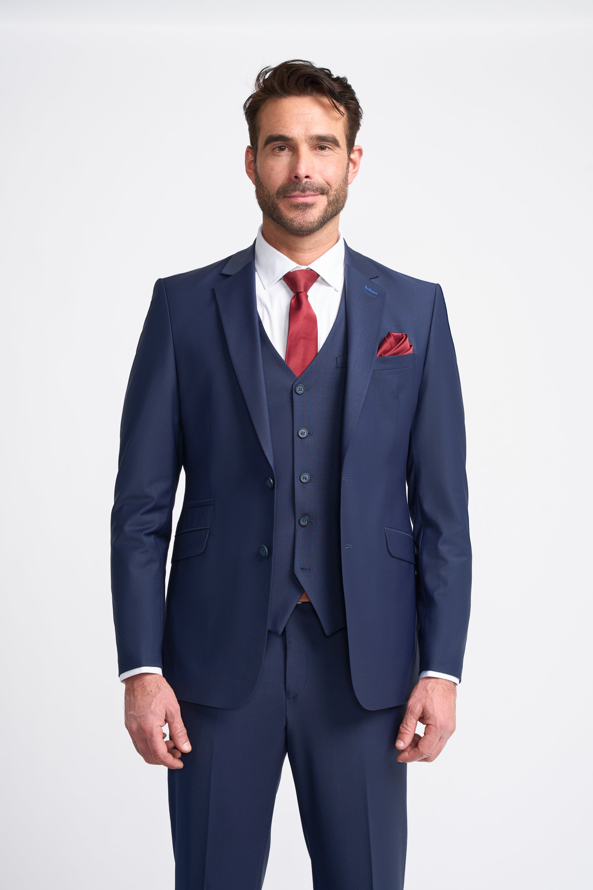 Bond Navy Blazer Front