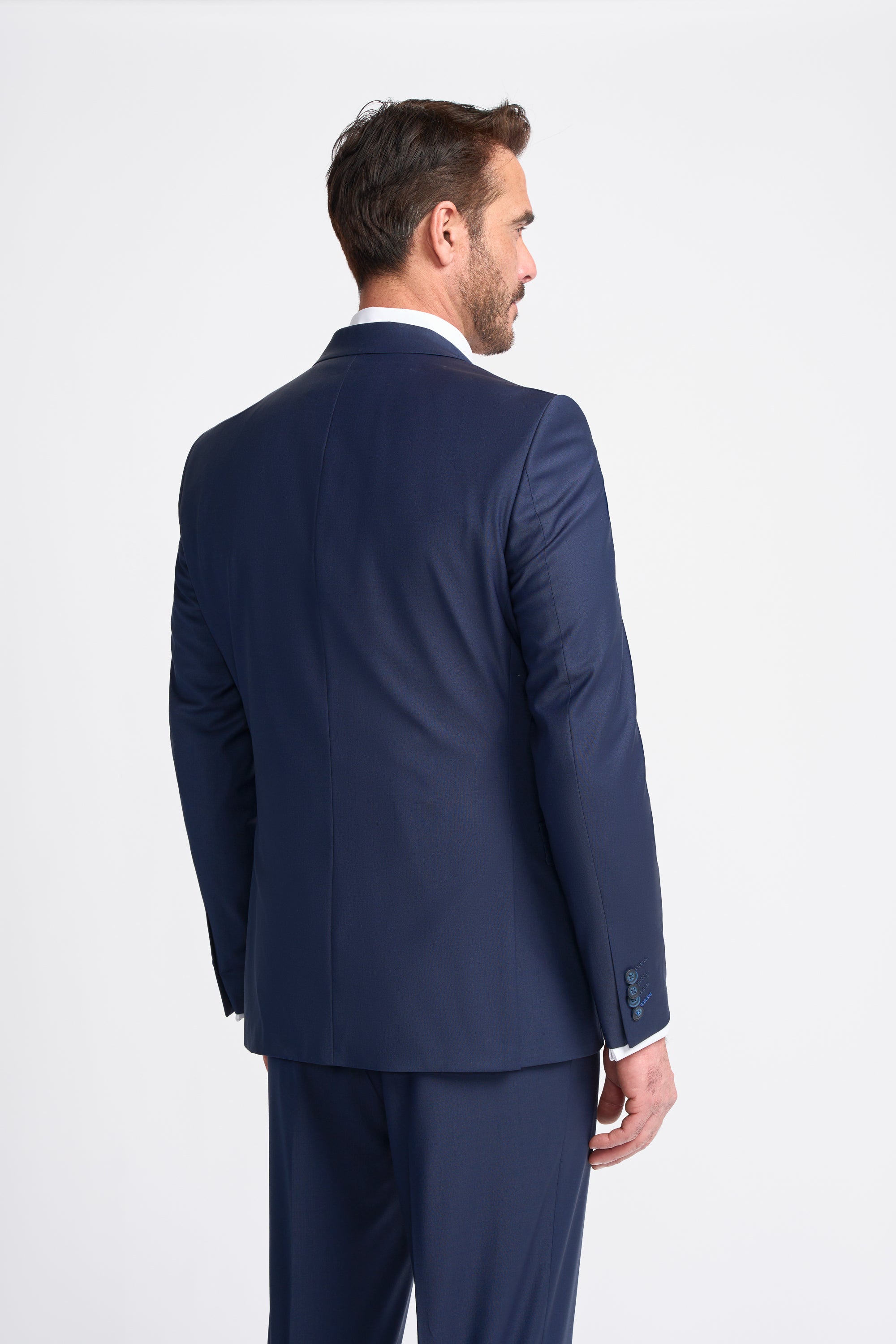 Bond Navy Blazer Back