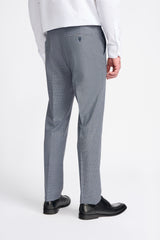 Bond Wool Rich Puppy Tooth Three Piece Suit - House of Cavani
