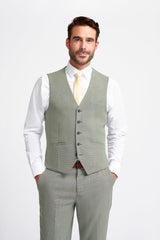 Miami Sage Three Piece Suit - House of Cavani