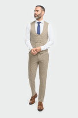 Elwood Houndstooth Double Breasted Waistcoat