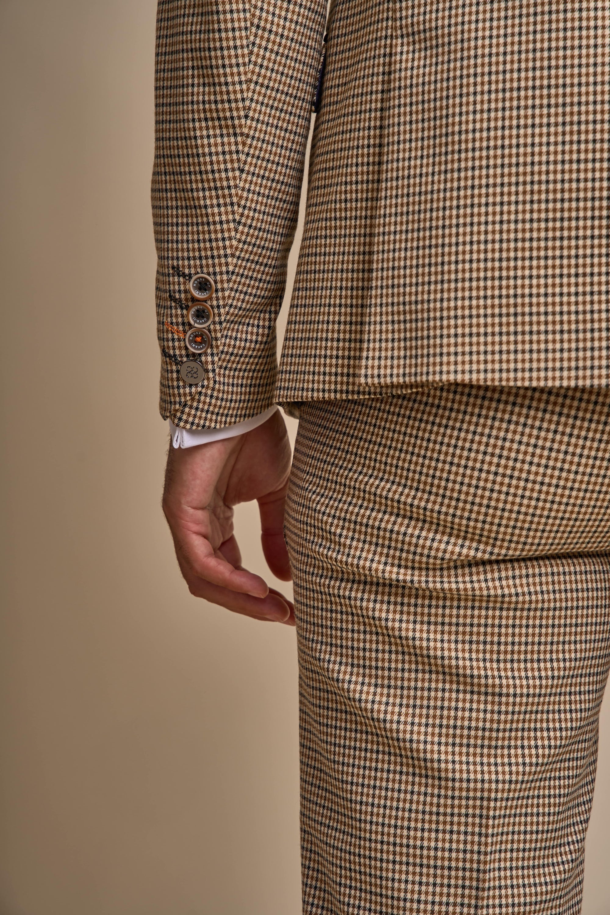 Elwood Houndstooth Three Piece Suit