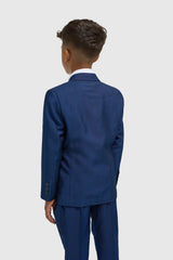 Boys Ford Blue Three Piece Suit
