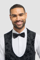 Georgi Floral Double Breasted Waistcoat