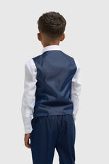 Boys Jefferson Navy Three Piece Suit