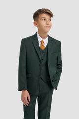 Boys Malibu Forest Green Suit