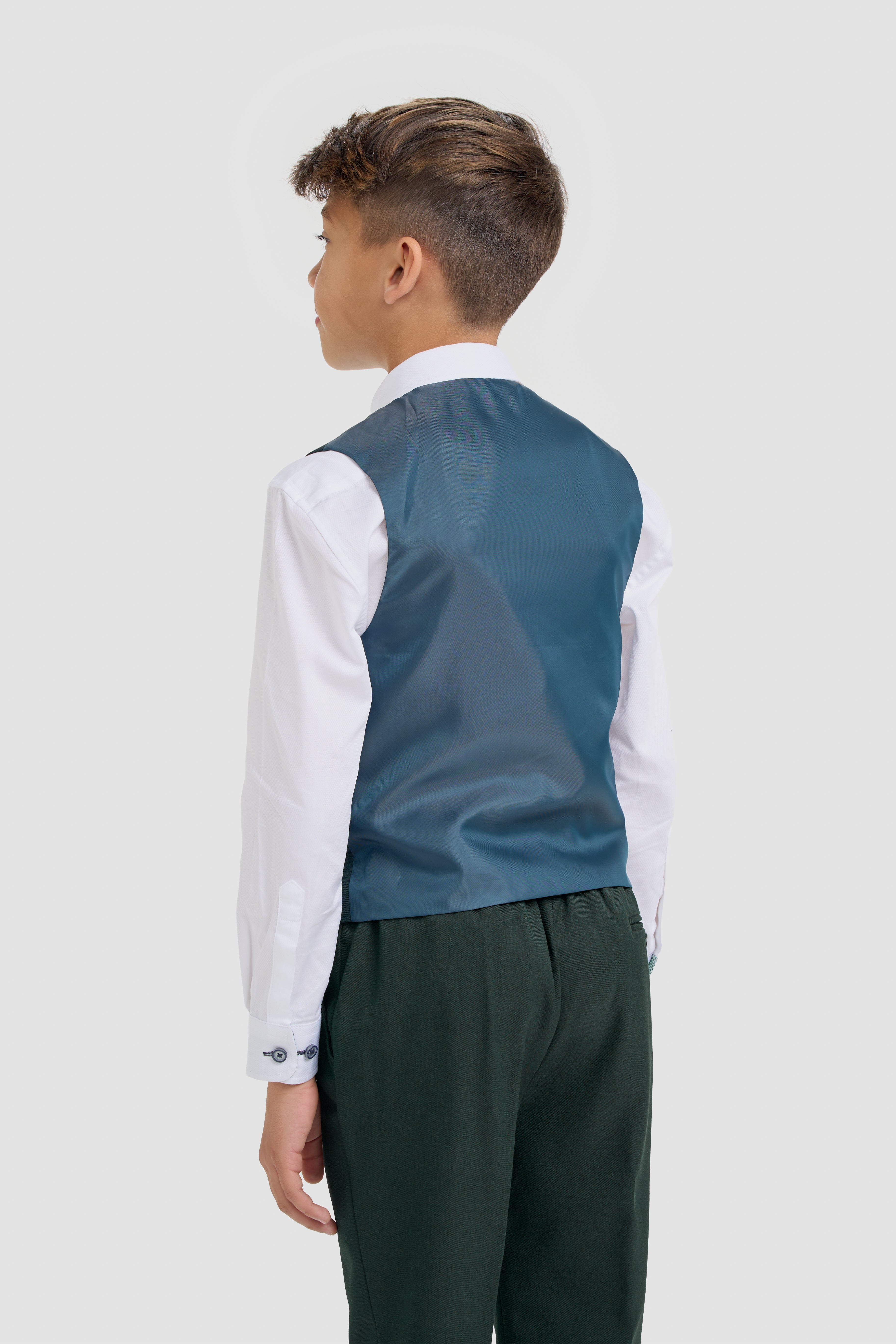 Boys Malibu Forest Green Suit