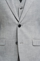 Malibu Grey Three Piece Suit - House of Cavani