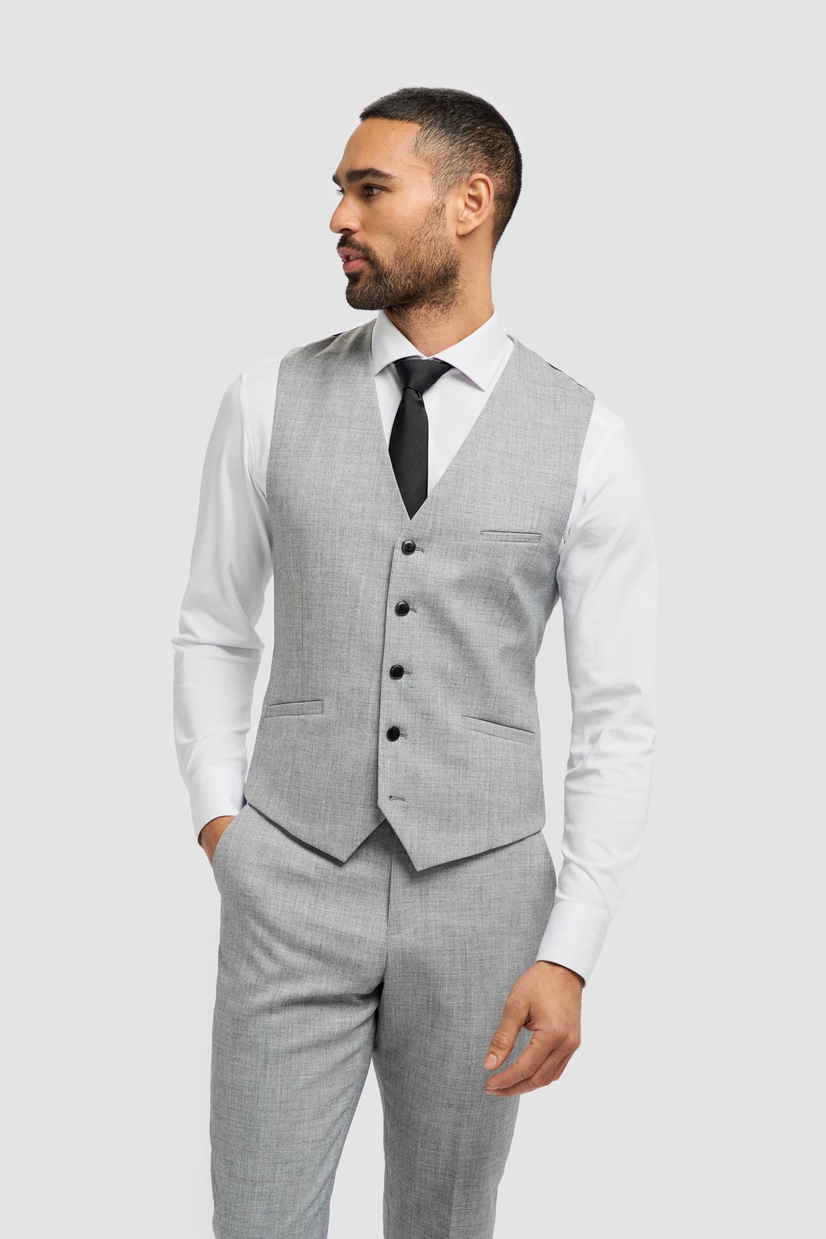 Malibu Grey Waistcoat