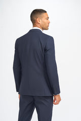 Malibu Navy Three Piece Suit - House of Cavani